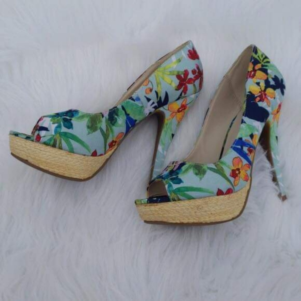 Floral Heels